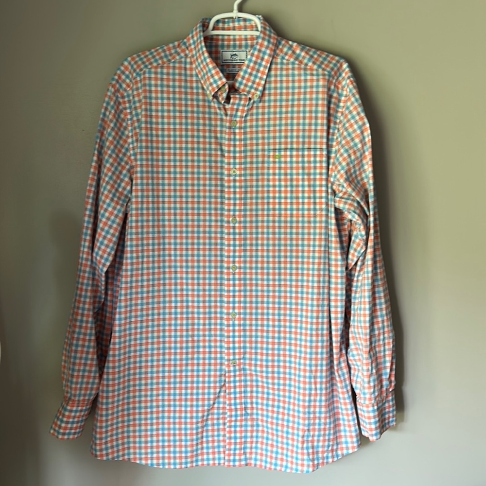 SOUTHERN TIDE Men’s Classic Fit Pastel Long Sleeve Button Down